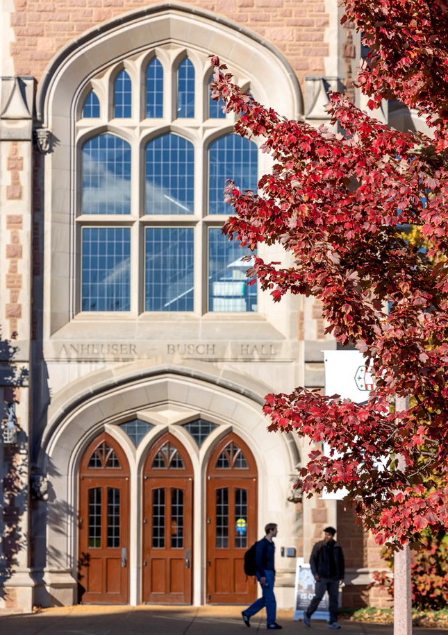 Students on campus