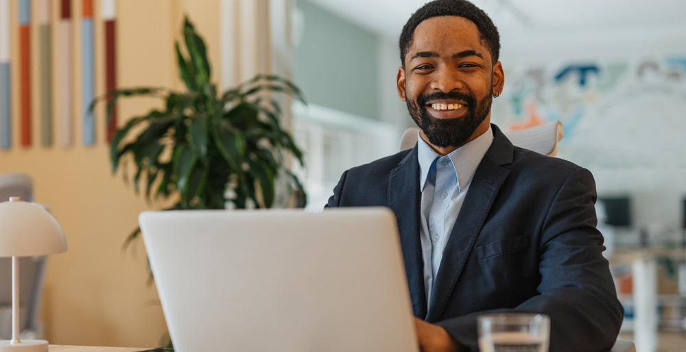 LLM student smiling