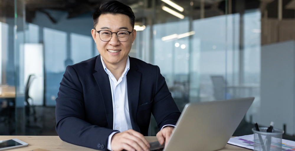 MLS in Taxation student smiling