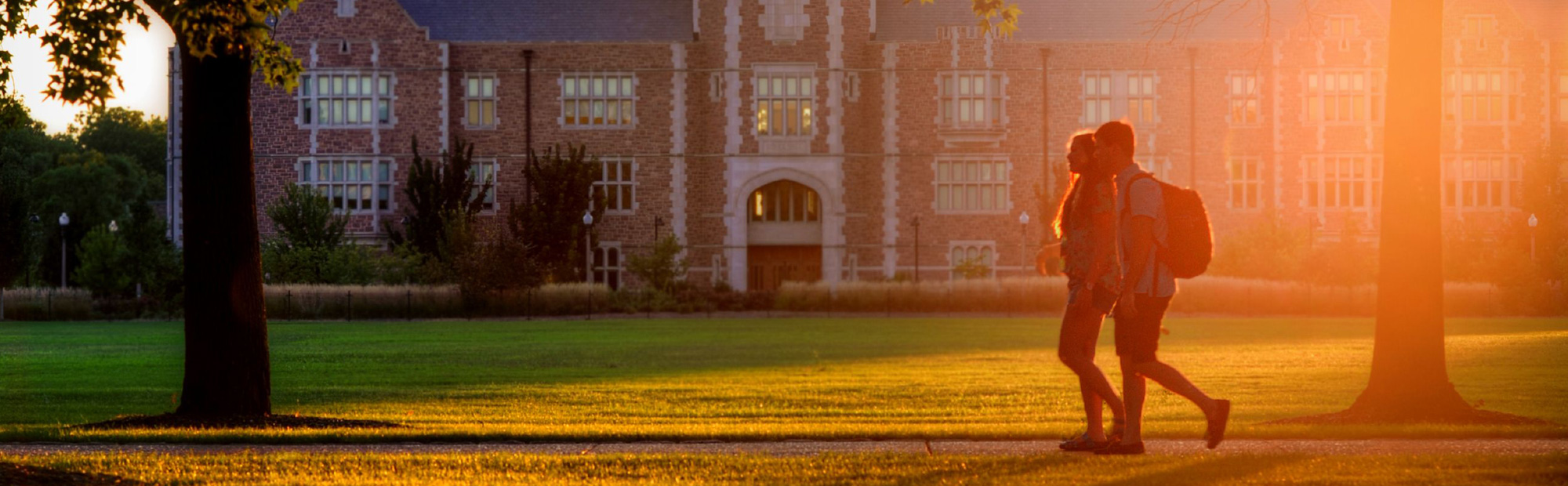 Students on campus